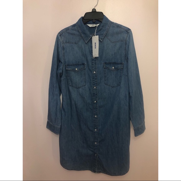 H&M Denim Dress - Picture 1 of 3